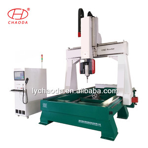 Multifunción Woodrouter 5 Axis 360 grados torneado 3D escultura copiadora máquina, pared decorativa Relife duplicador - Product Image 5