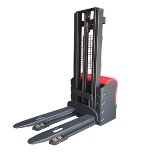 Low Cost 1.5 Ton Automatic Electric Stacker Fully Electric Reach Stacker <strong>Platform</strong> Structure 2 Ton <strong>Loading</strong> Pallet Truck Forklift - Product Image 2