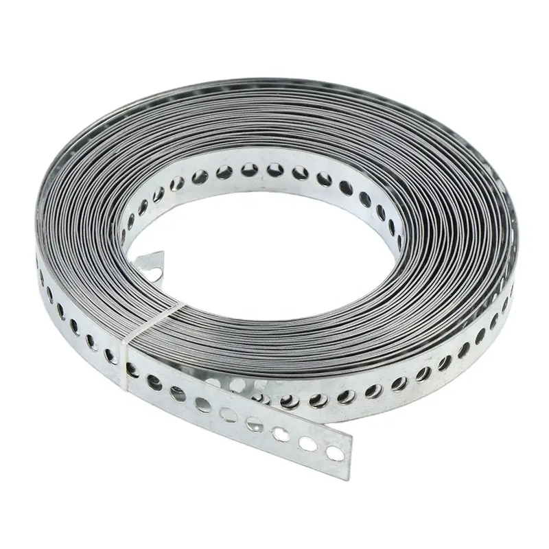 Nützliche Kunststoff pulver oberfläche Gute Qualität Muti Löcher Perforiertes Stahlband Perforiertes Stahlband