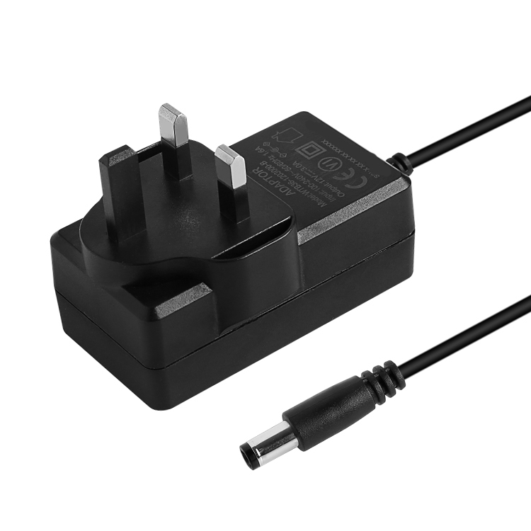 Black UK plug