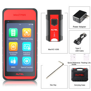 Upgrade of TS508/TS601 <strong>Programming</strong> Activate/Relearn All Sensors TPMS Diagnostics TPMS Relearn Tool Autel MaxiTPMS ITS600E - Product Image 1