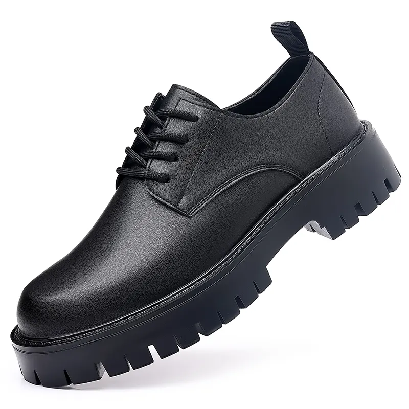 2023 Outono novos estilos casuais sapatos de couro para homens Plataforma Ao Ar Livre Diária mens clássico vestido shoes oxford trabalho mocassins