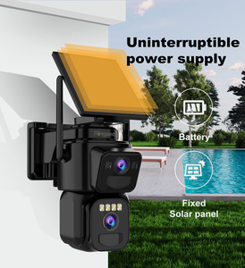Solar IP CCTV Home Camera 4k Security <strong>System</strong> <strong>Wireless</strong> WIFI 4G SIM Card Night Vision Mini PTZ AI AOV Camera with Motion - Product Image 3