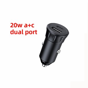 Toptan 15W yüksek hızlı Mini süper hızlı araba şarjı şarj Apple uyumlu 5V/1A QC3.0 tip-c cep telefonu şarj kutusu - Product Image 5