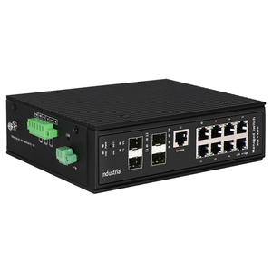 Advanced <strong>Network</strong> Devices 4 SFP Optional <strong>Ports</strong> 8 RJ45 <strong>Ports</strong> Industrial PoE Managed Switch for <strong>IP</strong> Cameras Access Points VOIP Phone - Product Image 5