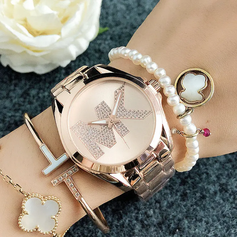 Fashion Rose gold watch todos los relojes de mujer orologio di marca da donna Low MOQ orologi impermeabili affidabili in acciaio inossidabile