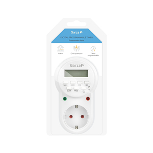 Garza Brand protezione blocco bambino programmabile 24 ore 7 giorni presa Timer digitale programma tutti i tuoi apparecchi elettrici - Product Image 1