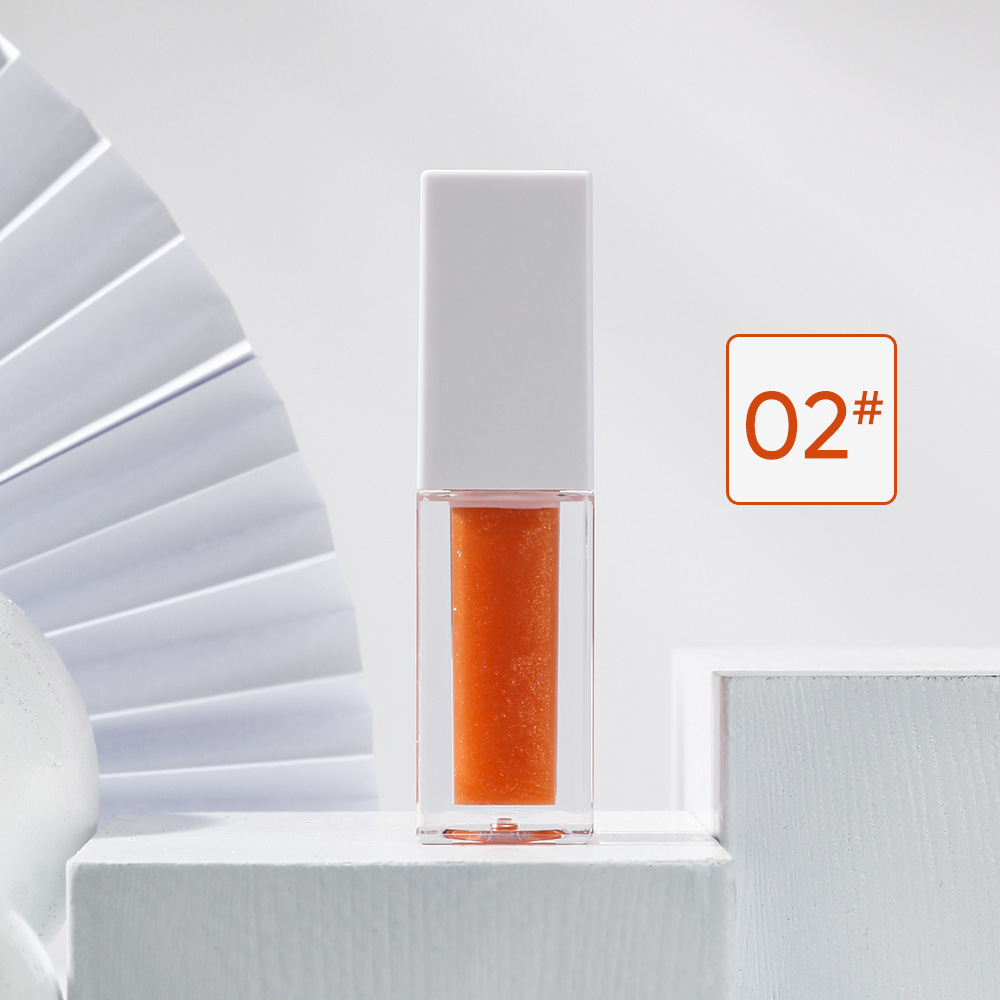 02 boîte de poudre dégradée orange-5ml q41