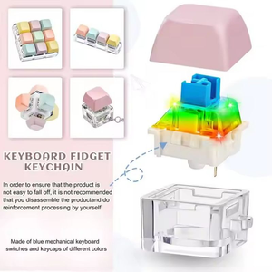 คีย์บอร์ดแบบมีไฟ LED 6ด้าน - Product Image 3