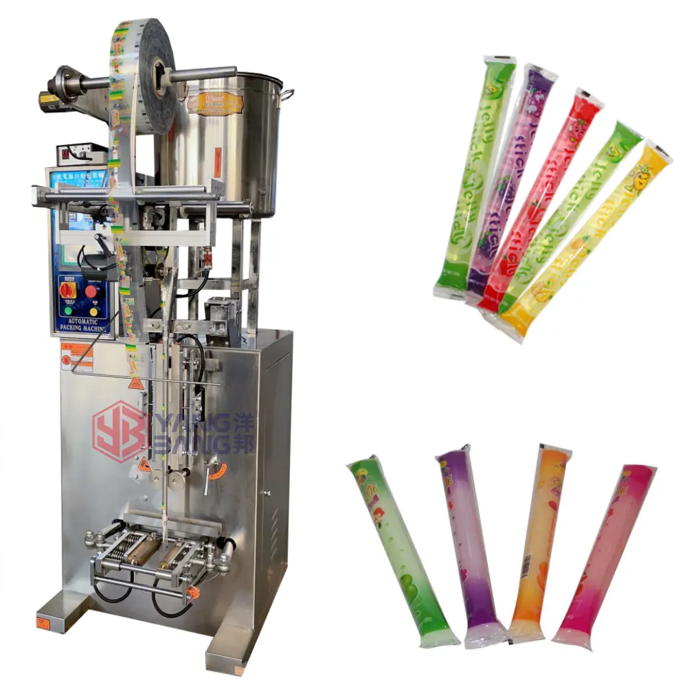 YB-330Y Ice Lolly Popsicle Packing Machine Liquid Ice Pop Jelly Stick Enchimento e Máquina de Selagem