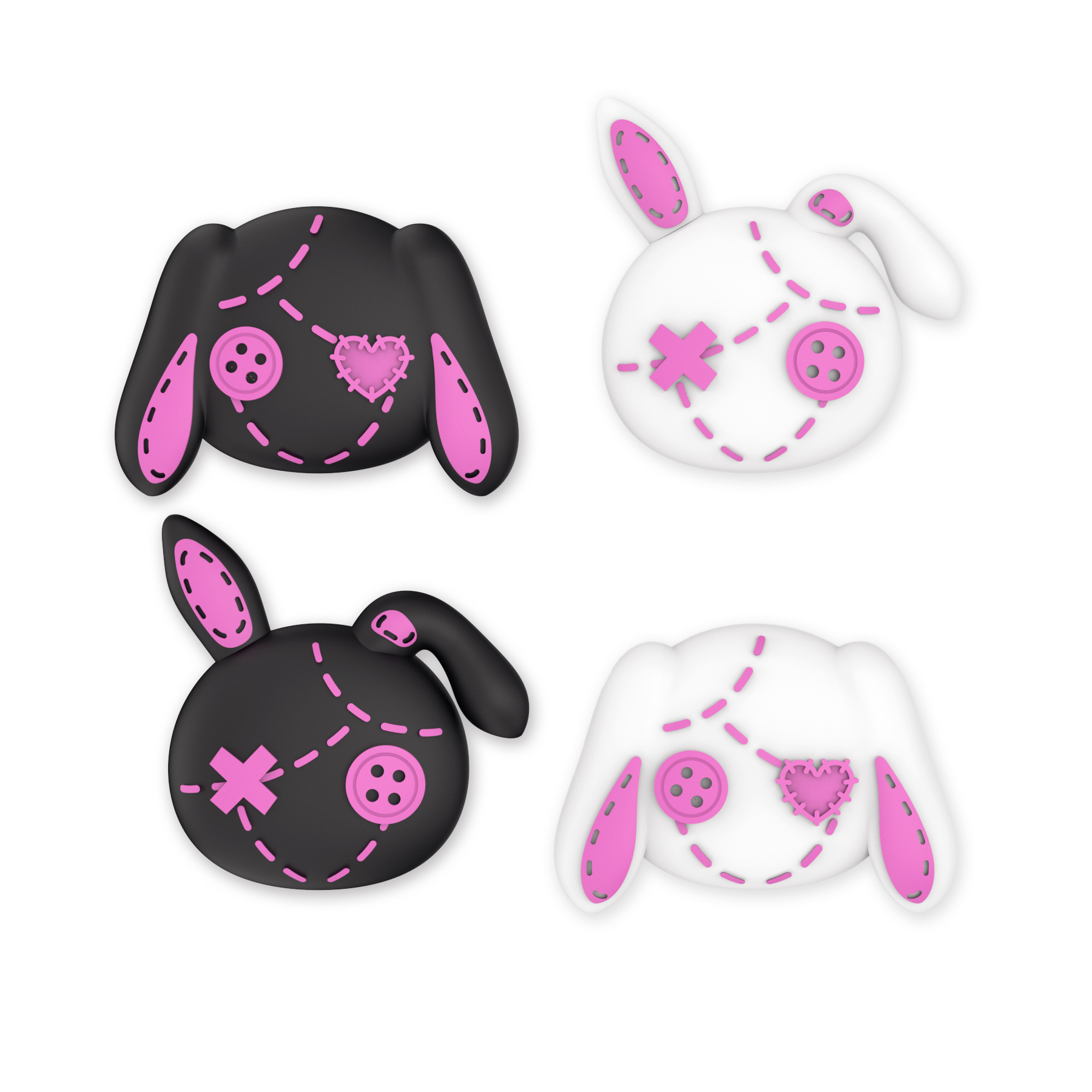 Jolis lapins punk PJM2099