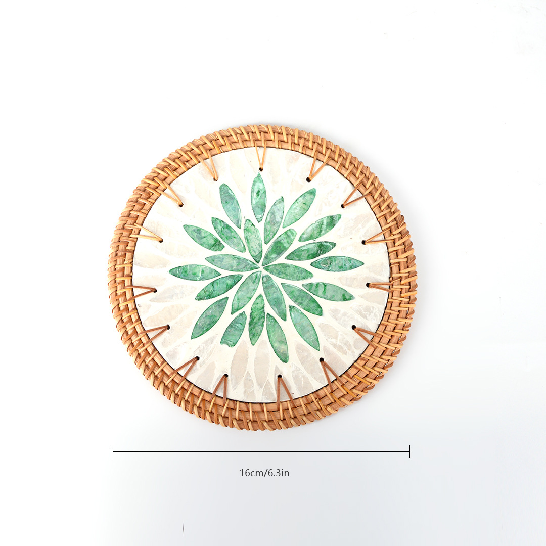 White green leaves