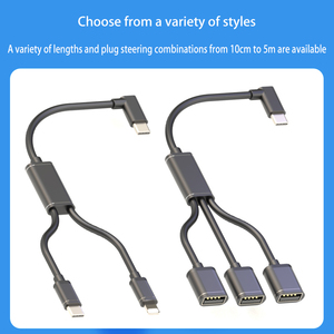 Type-C <strong>Computer</strong> Car to Mobile Phone Camera Keyboard Mouse Printer and Other Drag Three/two <strong>Data</strong> Transmission Extension Line - Product Image 5