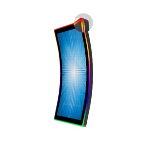 Pantalla táctil LCD con marco LED frontal/de borde de 43 pulgadas, monitor ancho 4K UHD curvo para juegos, monitor para juegos con diseños de marco cerrado - Product Image 2