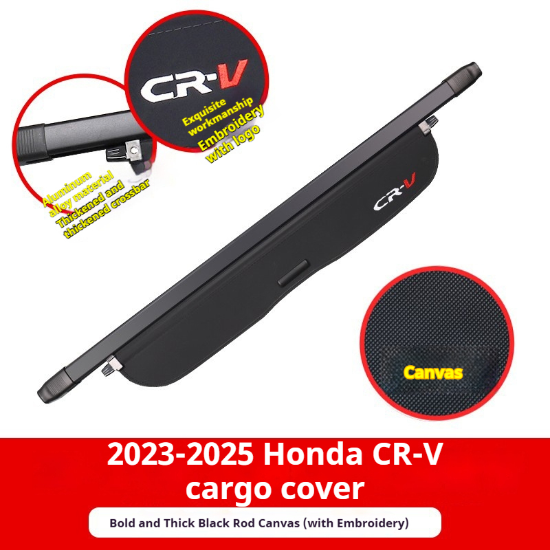 2023-2025 Honda CR-V: negro/beige lona, cuero, estría de carbono