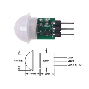 DC 2,7 bis 12V AM312 Sensor Mini IR Pyro elektrisches Infrarot PIR Motion Human Sensor Automatisches Detektor modul - Product Image 2