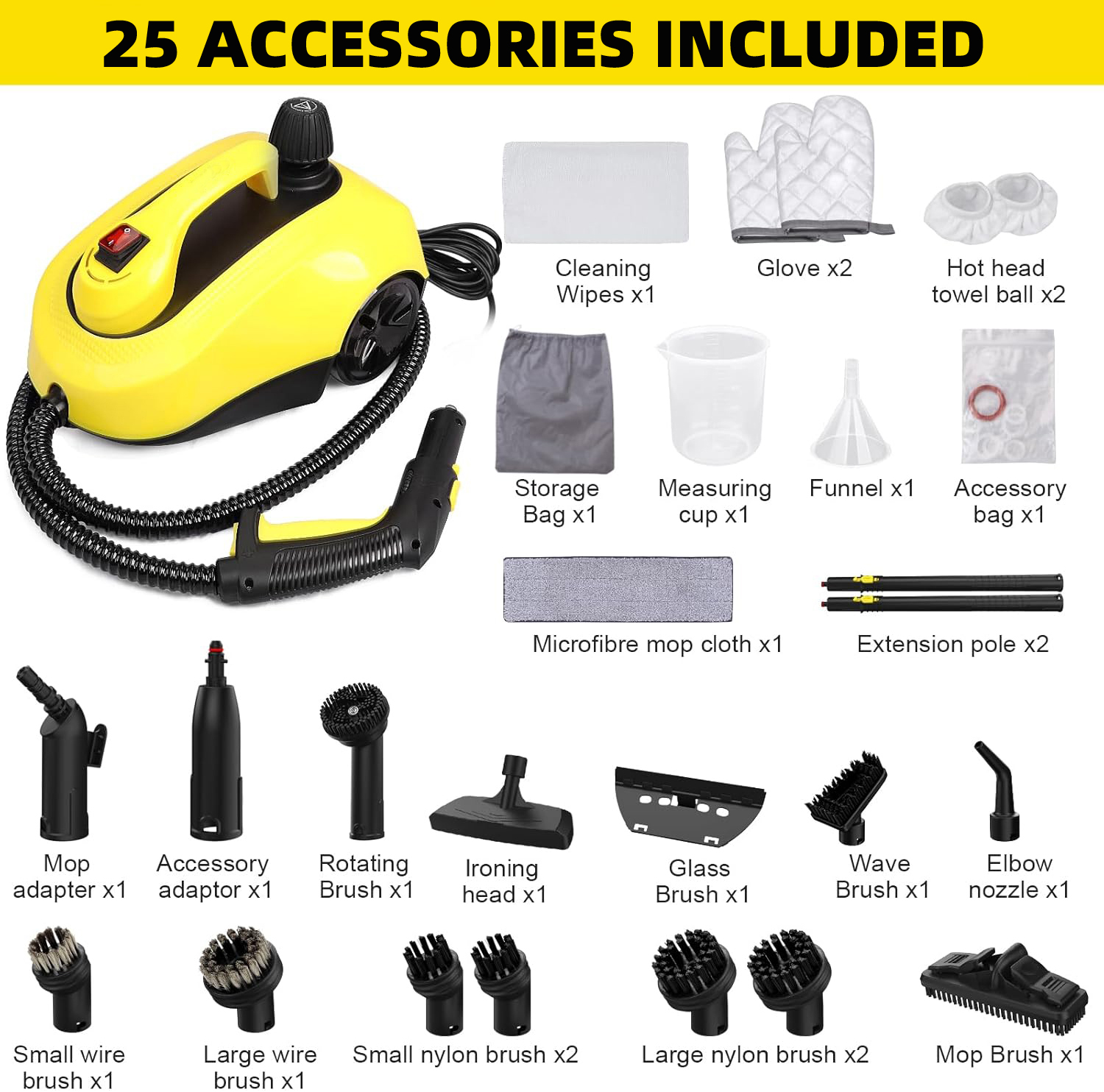 81010002-C 1800W 1,5L avec 25 accessoires