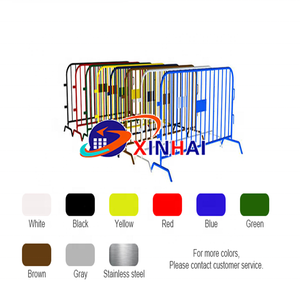 Tạm Thời Cho Người Đi Bộ Di Động Tấm Kim Loại Di Động Kiểm Soát Đám Đông In Rào Cản Sự Kiện Để Bán Giá Thấp - Product Image 3