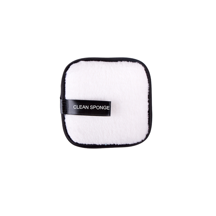 Flanelle Bord noir Carrés blancs