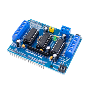 <strong>L293D</strong> Stepper <strong>Motor</strong> Driver Board Control <strong>Shield</strong> Module <strong>Motor</strong> <strong>Drive</strong> Expansion Board for 2560 4-Channel - Product Image 3