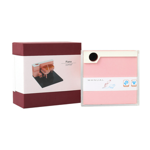 Bloc de notas 3D personalizado para la escuela y la Oficina, Bloc de notas adhesivas de papel tallado, con logotipo - Product Image 2