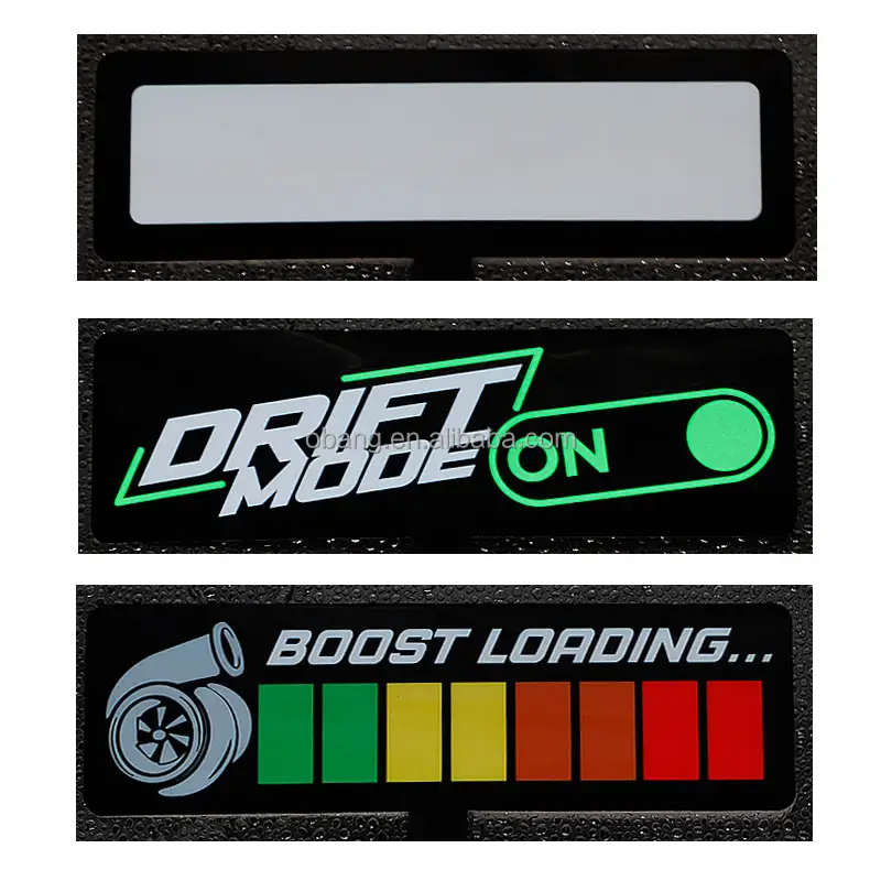 custom sound activated led car sticker wanted luminous flashing boost loading el glowcar stickers Instagram