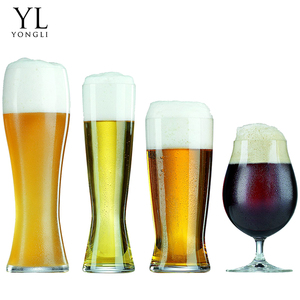 クラシック10オンス16オンスクラフトガラス製品カップ4個セットパーソナライズされたビールマグ虹色の小麦ビールカップビールガラス昇華 - Product Image 6