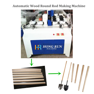 <strong>Automatic</strong> Wood Mop Round Rod Bar <strong>Making</strong> <strong>Machine</strong> Wooden Broom Stick <strong>Handle</strong> Rolling Rounding <strong>Machine</strong> - Product Image 4