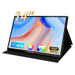 ZEUSLAP 14&quot; <strong>LCD</strong> Touch <strong>Screen</strong> 1920*1080P IPS Gaming <strong>Display</strong> Portable <strong>Monitor</strong> for LG Gram Mini PC Laptop <strong>Computer</strong> Notebook PS5 - Product Image 1