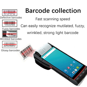 Portable 5.5 Inch <strong>Android</strong> PDA <strong>with</strong> 1D2D Barcode Reader Touch Screen Mobile Data Terminal <strong>with</strong> 58mm <strong>Printer</strong> - Product Image 5