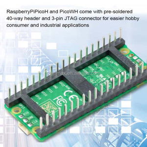Ahududu Pi Pico H 264kB SRAM 2MB Flash bellek 133MHz çift çekirdekli M0 + RP2040 mikrodenetleyici I2C UART 12-bit ADC kontrol PWM