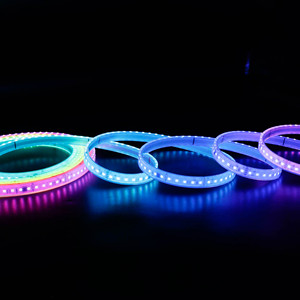 Factory <strong>LED</strong> RGB 24V Waterproof Strip Light for Car <strong>DMX</strong> WS2812B WS2811 WS2815 Address Programmable Flexible Silica Gel Strip - Product Image 2