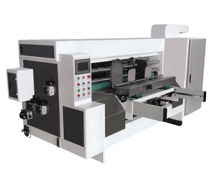 Máquina de ranurado y apilador de alimentación automática, para caja de cartón pequeña - Product Image 1