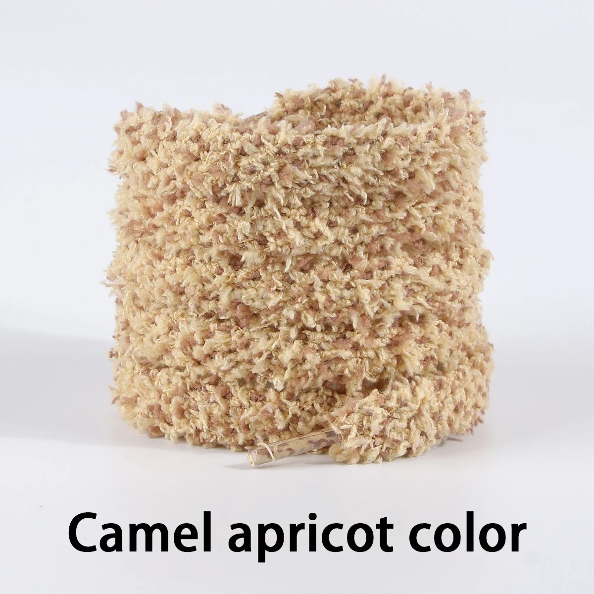 Couleur abricot multicolore-camel