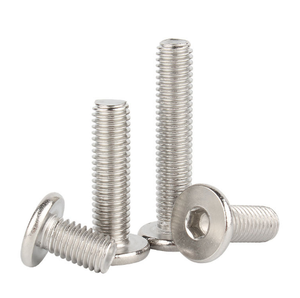 M2 M2.5 M3 M5 M6 A2-70 الفولاذ المقاوم للصدأ رقيقة شقة رئيس مسدس ألين المقبس مسامير الربط - Product Image 4