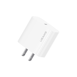 USAMS CC228 US Plug Fast PD 20w Usb C Type C Portable <strong>Charger</strong> for iPhone 15/14/13/12/11/<strong>8</strong>/7/XS/XR/Max Pro 20W Power Wall Adapter - Product Image 3