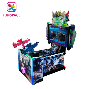FUNSPACE หยอดเหรียญคนต่างด้าวปืนคู่ยิงปืนเครื่องเกมอาเขตสำหรับศูนย์เกม - Product Image 6
