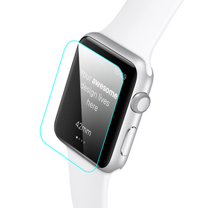2.5D temperli cam 9H ekran koruyucu Apple izle Series1 2 3 4 5 Apple Iwatch 38mm için iwatch için 40mm 42mm 44mm kapak - Product Image 6