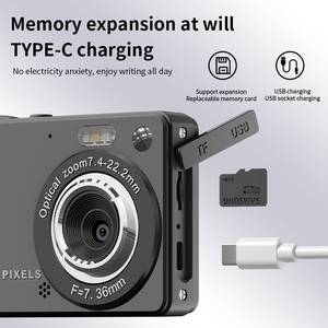 Factory 2.8in IPS HD Video <strong>Camera</strong> Beginners 4K Vlogging Cam with 50MP Built in LED Fill Light