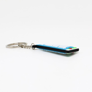 Customized Soft Rubber PVC Keychain Metal Car Keychain in the <strong>Shape</strong> of Saudi Arabia's <strong>Alpha</strong> Shaliya Tower for Tourist Souvenirs - Product Image 3