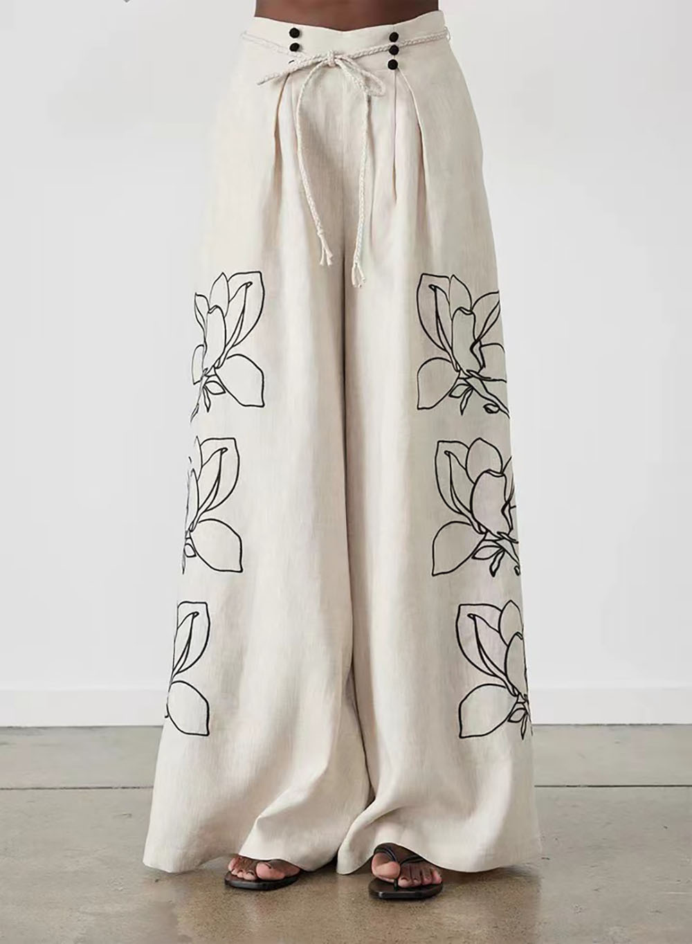 Pantaloni beige