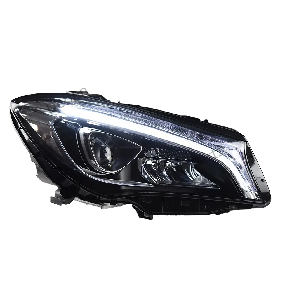 Phares de voiture pour Benz W117, lentille de projecteur classe Cla Cla180 Cla200, lampe CHead, phares LED Drl, accessoires automobiles