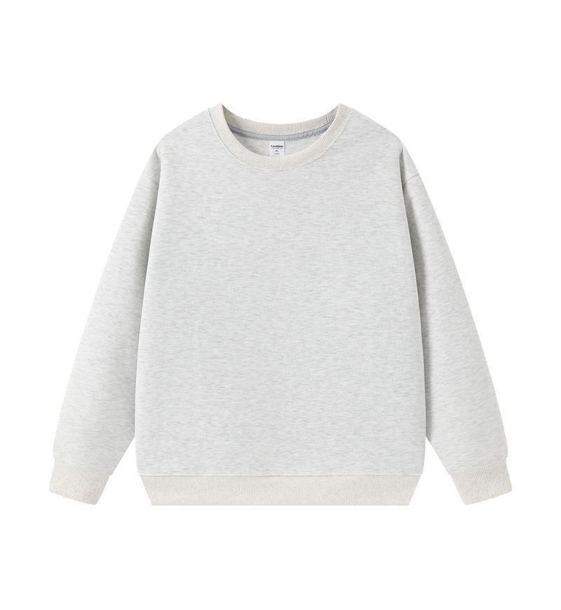 Girocollo stile floreale grigio