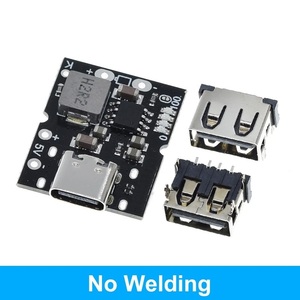 Módulo integrado de carga-descarga de alta precisión 5V 2A/5V 3.1A Entrada tipo C Compatible con batería de litio de 4,2 V - Product Image 2