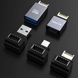 デスクトップコンピューターマザーボードケーブルアダプターコネクターUSB3.1フロントパネルヘッダータイプCからタイプE拡張プラグコンバーター