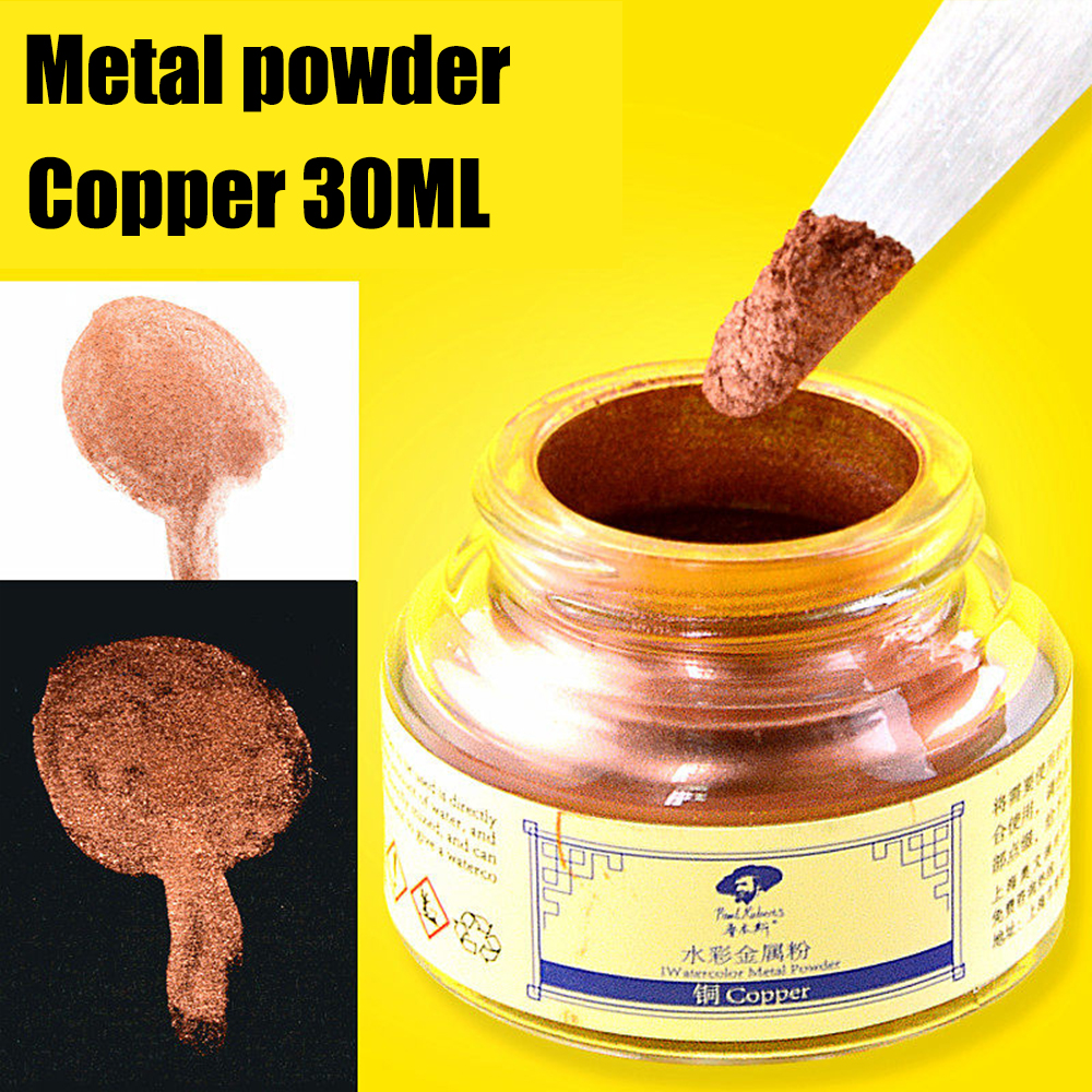 Copper-metal powder