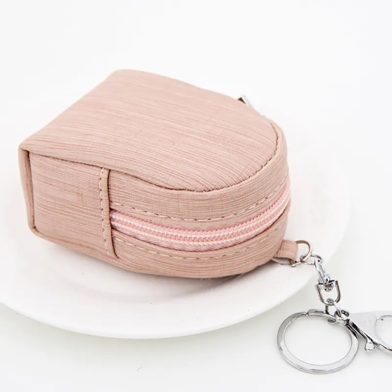 DEQI promozione all'ingrosso Mini portamonete nuovo Design PU portamonete regalo per ragazze borsa per monete carina a forma di zaino