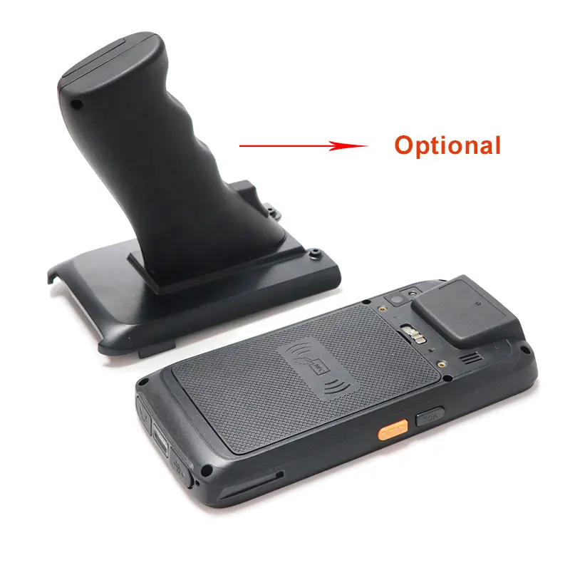 Industriale 5 pollici IP67 Wireless magazzino PDA Scanner di codici a barre portatile collettore di dati palmare terminale con pistola