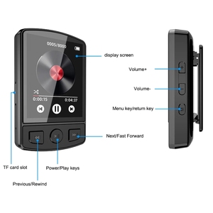2024 NEW 8GB 1.8-Inch Color Screen Recording MP3/<strong>MP4</strong> Sportswireless Walkman With Back Clip MP3 <strong>Player</strong> - Product Image 4