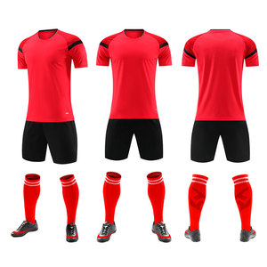 Toptan yüksek QualitySoccer formalar özelleştirilmiş işlemeli logolar hızlı kuru futbol takım elbise setleri baskı teknikleri ekipleri - Product Image 5